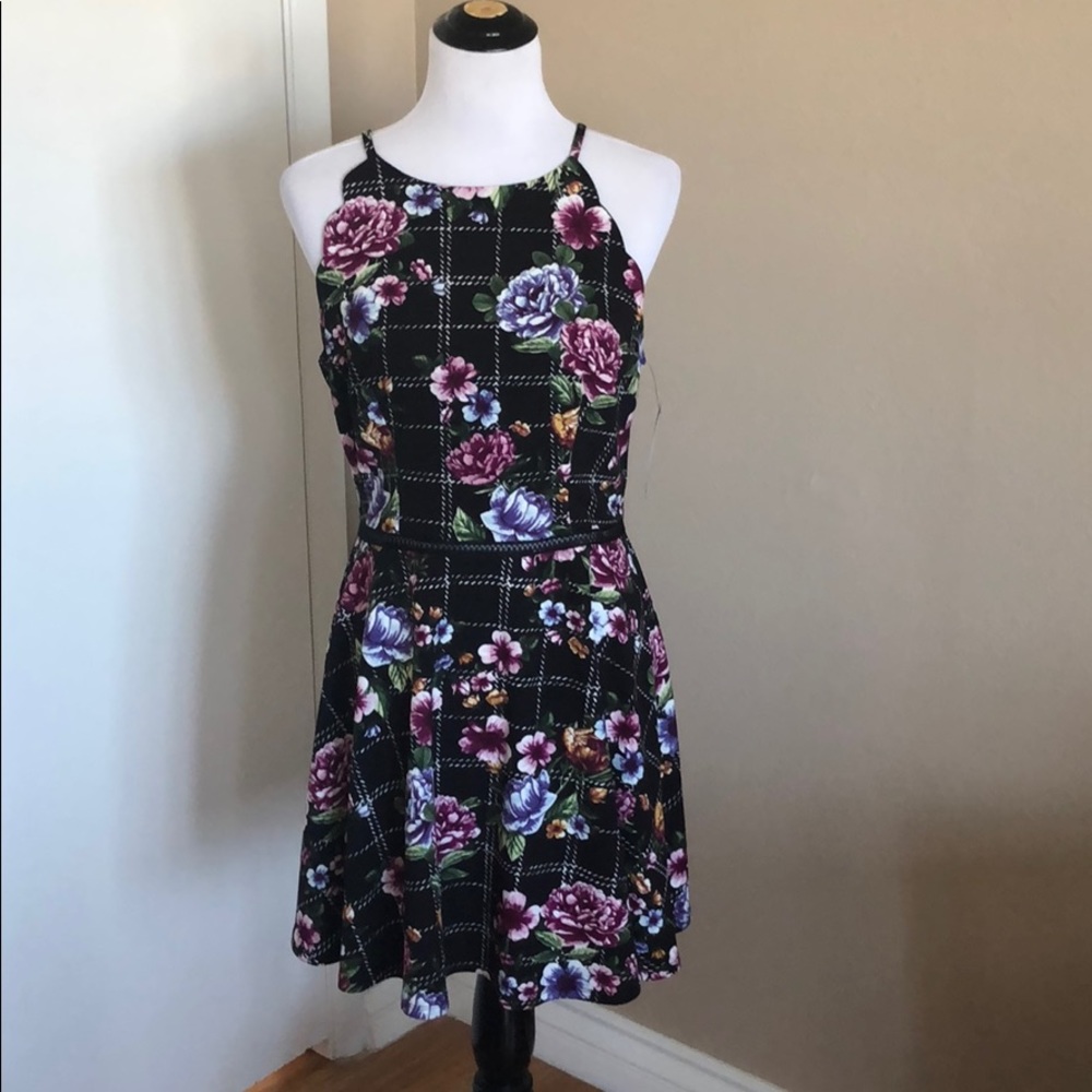 NWT BCX Size 13 Juniors Floral Dress